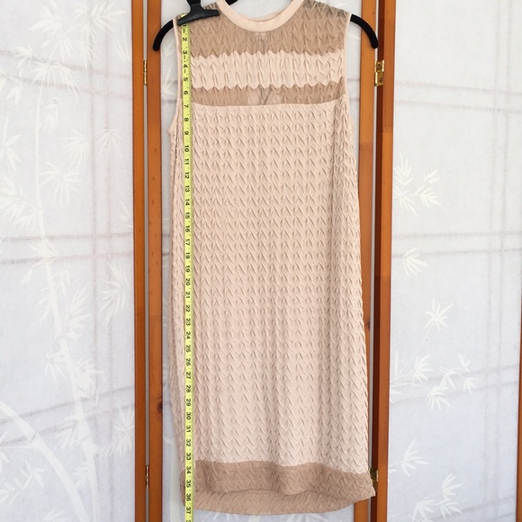 Diane Von Furstenberg DVF "DAYO" nude color dress - Picture 9 of 9